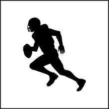 Load image into Gallery viewer, Football Player Running Vinyl Decal