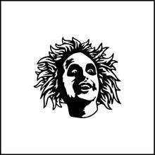 Load image into Gallery viewer, Beetlejuice Face Vinyl Decal
