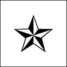 Load image into Gallery viewer, Nautical Star Symbol Vinyl Decal