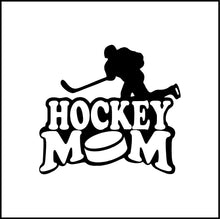 Load image into Gallery viewer, Hockey Mom Vinyl Decal