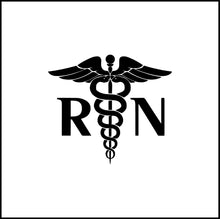Load image into Gallery viewer, Registered Nurse Medical Vinyl Decal