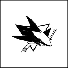 Load image into Gallery viewer, San Jose Sharks Vinyl Decal