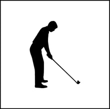 Load image into Gallery viewer, Guy With Golf Club Vinyl Decal