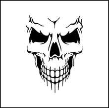 Load image into Gallery viewer, Skull Face Vinyl Decal