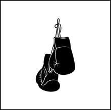 Load image into Gallery viewer, Hanging Boxing Gloves Vinyl Decal