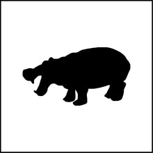 Load image into Gallery viewer, Hippopotamus Hippo Vinyl Decal