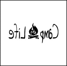 Load image into Gallery viewer, Camp Life Vinyl Decal