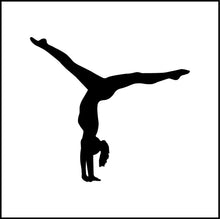 Load image into Gallery viewer, Gymnastics Hand Stand Vinyl Decal
