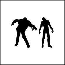 Load image into Gallery viewer, Pair Of Zombies Vinyl Decal