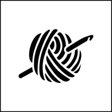 Load image into Gallery viewer, Ball Of Yarn Knitting Crochet Vinyl Decal