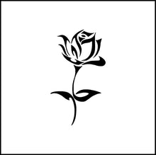 Load image into Gallery viewer, Rose Flower #4 Vinyl Decal