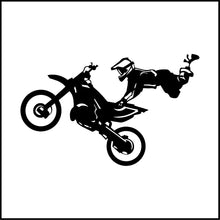 Load image into Gallery viewer, Motorcross/Dirt Biker Vinyl Decal