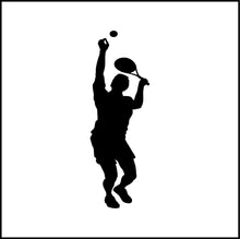 Load image into Gallery viewer, Guy Tennis Player Vinyl Decal
