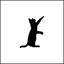 Load image into Gallery viewer, Cat Pawing Vinyl Decal