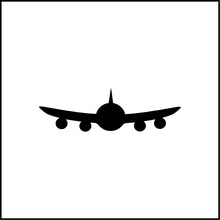 Load image into Gallery viewer, Airplane Vinyl Decal