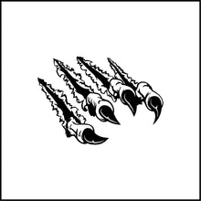 Load image into Gallery viewer, Monster Claws Shredding Vinyl Decal
