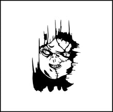 Load image into Gallery viewer, Chucky Doll Face #2 Vinyl Decal
