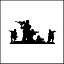 Load image into Gallery viewer, Army Guys Soldiers Vinyl Decal