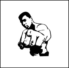 Load image into Gallery viewer, Fighter Portrait Vinyl Decal
