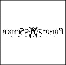 Load image into Gallery viewer, Poison Spyder Customs Logo #4 Vinyl Decal/Sticker