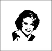 Load image into Gallery viewer, Betty White Portrait Vinyl Decal