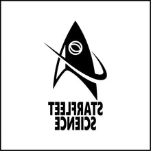 Load image into Gallery viewer, Starfleet Science Symbol Star Trek Vinyl Decal