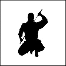 Load image into Gallery viewer, Ninja Kneeling Vinyl Decal