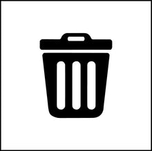 Load image into Gallery viewer, Trash Bin/Garbage Can Vinyl Decal