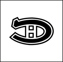 Load image into Gallery viewer, Montreal Canadiens Vinyl Decal