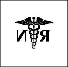 Load image into Gallery viewer, Registered Nurse Medical Vinyl Decal
