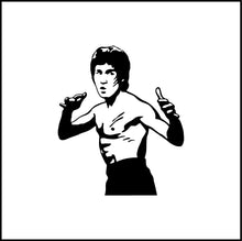 Load image into Gallery viewer, Bruce Lee Portrait Vinyl Decal