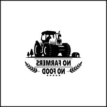 Load image into Gallery viewer, No Farmers No Food Vinyl Decal