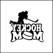 Load image into Gallery viewer, Hockey Mom Vinyl Decal