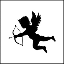Load image into Gallery viewer, Cupid Shooting Bow And Arrow Vinyl Decal