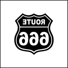Load image into Gallery viewer, Route 666 Vinyl Decal