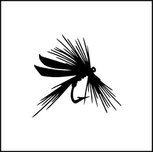 Load image into Gallery viewer, Fly Fishing Hook/Lure Vinyl Decal