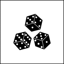 Load image into Gallery viewer, Set Of Dice Vinyl Decal