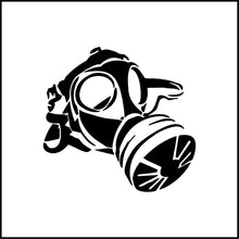 Load image into Gallery viewer, Gas Mask Vinyl Decal