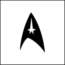 Load image into Gallery viewer, Starfleet Symbol Star Trek Vinyl Decal