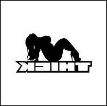 Load image into Gallery viewer, Thick Girls Vinyl Decal