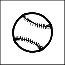 Load image into Gallery viewer, Baseball Vinyl Decal