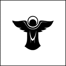 Load image into Gallery viewer, Angel Icon Halo Symbol Vinyl Decal