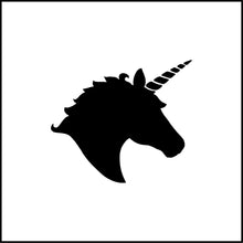 Load image into Gallery viewer, Unicorn Head #3 Vinyl Decal
