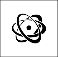 Load image into Gallery viewer, Chemical Science Atom Symbol Vinyl Decal