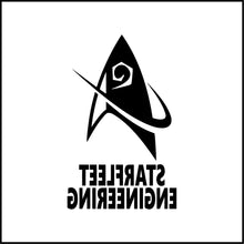 Load image into Gallery viewer, Starfleet Engineering Symbol Star Trek Vinyl Decal