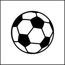 Load image into Gallery viewer, Soccerball Vinyl Decal