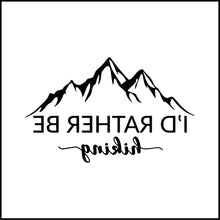 Load image into Gallery viewer, I'd Rather Be Hiking Vinyl Decal