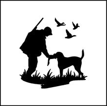 Load image into Gallery viewer, Hunter And His Dog Vinyl Decal