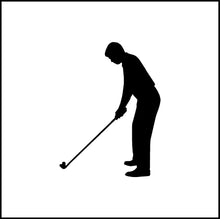 Load image into Gallery viewer, Guy With Golf Club Vinyl Decal