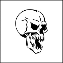 Load image into Gallery viewer, Skull Side Vinyl Decal